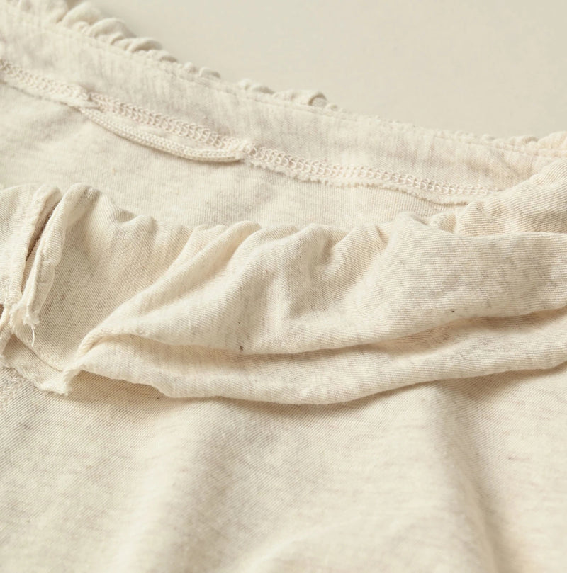 45R Tenjiku Frilled Henley - Image 12