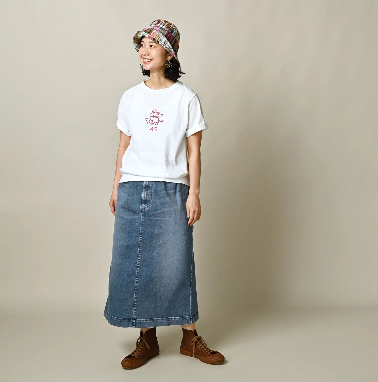 45R Nasuppiie Embroidery 908 T-shirt - Image 2