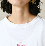 45R Nasuppiie Embroidery 908 T-shirt