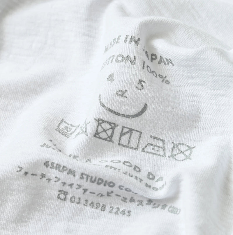 45R Nasuppiie Embroidery 908 T-shirt - Image 20