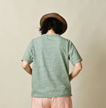 45R Nasuppiie Embroidery 908 T-shirt (Top-Dyed)