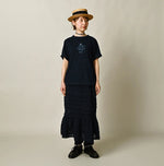 45R Indigo Nasuppiie Embroidery 908 T-shirt