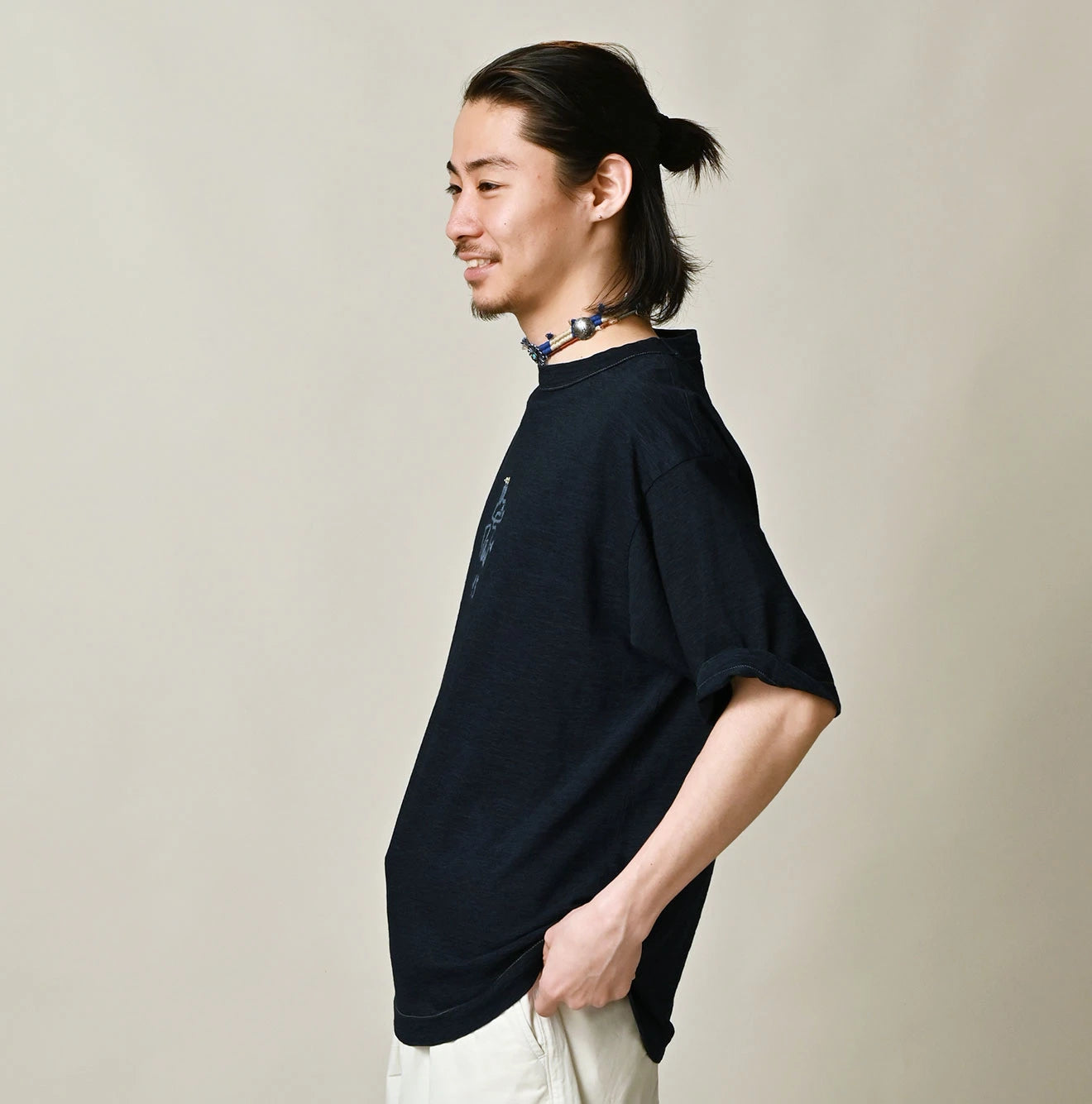 45R Indigo Nasuppiie Embroidery 908 T-shirt - Image 8