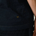 45R Indigo Nasuppiie Embroidery 908 T-shirt