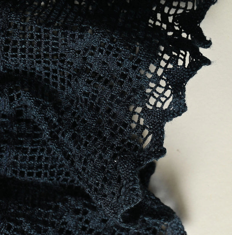 45R Indigo Tenjiku x Lace M-Camisole - Image 15