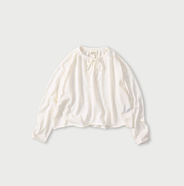 45R Gima Gathered Blouse