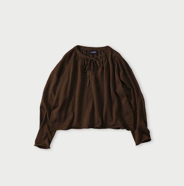 45R Gima Gathered Blouse