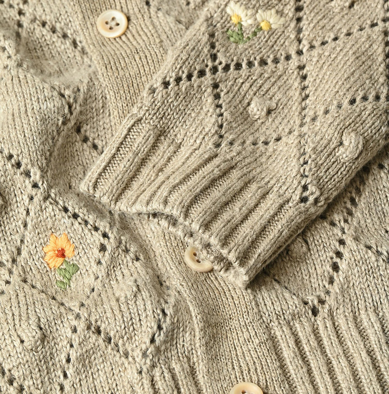 45R Linen Hippie Flower Bolero - Image 18