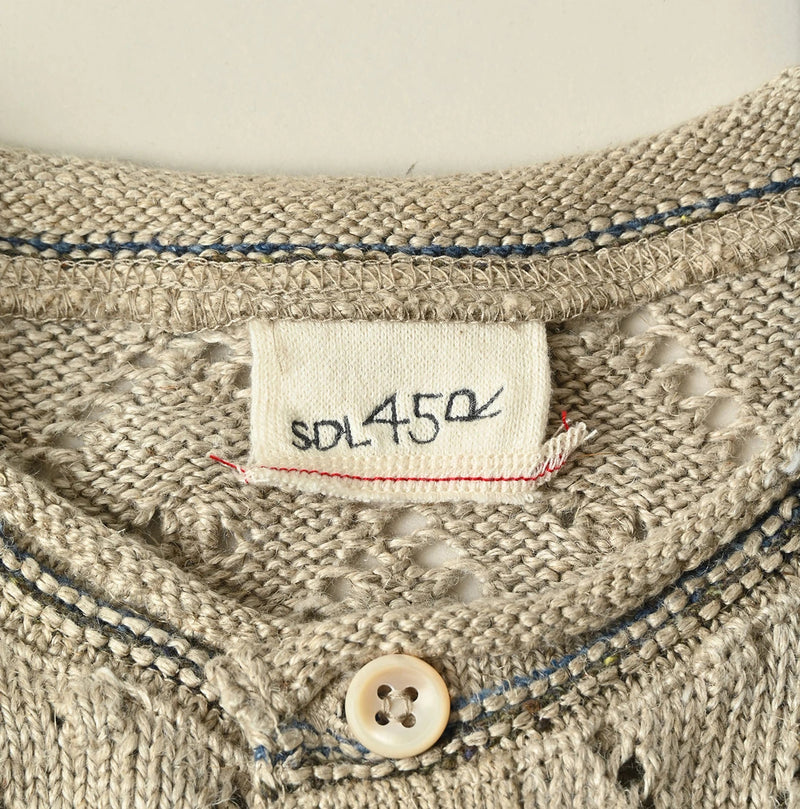 45R Linen Hippie Flower Bolero - Image 20