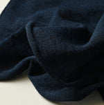 45R Indigo Gima Gathered Blouse