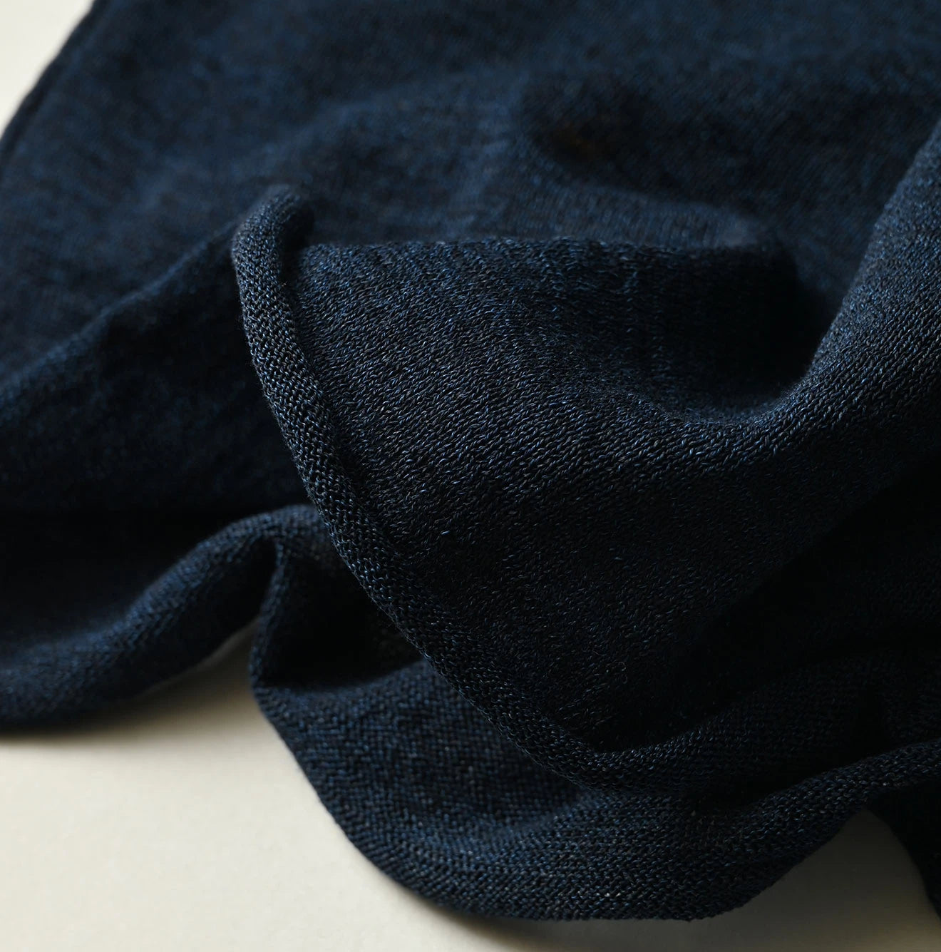 45R Indigo Gima Gathered Blouse - Image 14