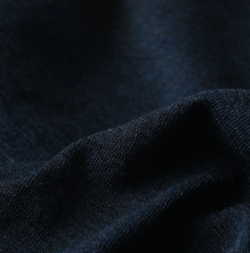 45R Indigo Gima Gathered Blouse - Image 15