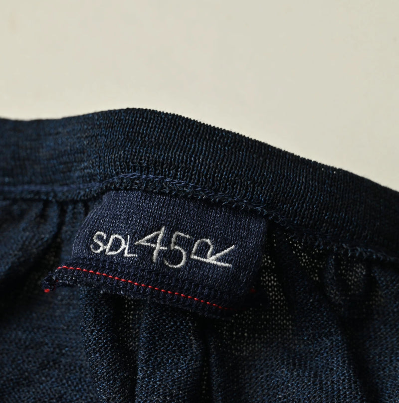 45R Indigo Gima Gathered Blouse - Image 16