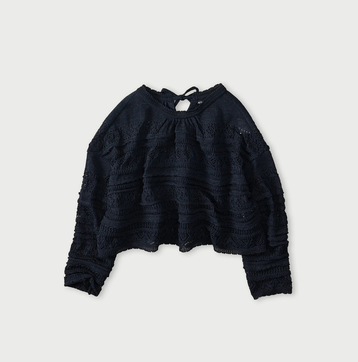 45R Indigo Gima Lace M T-shirt