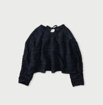 45R Indigo Gima Lace M T-shirt