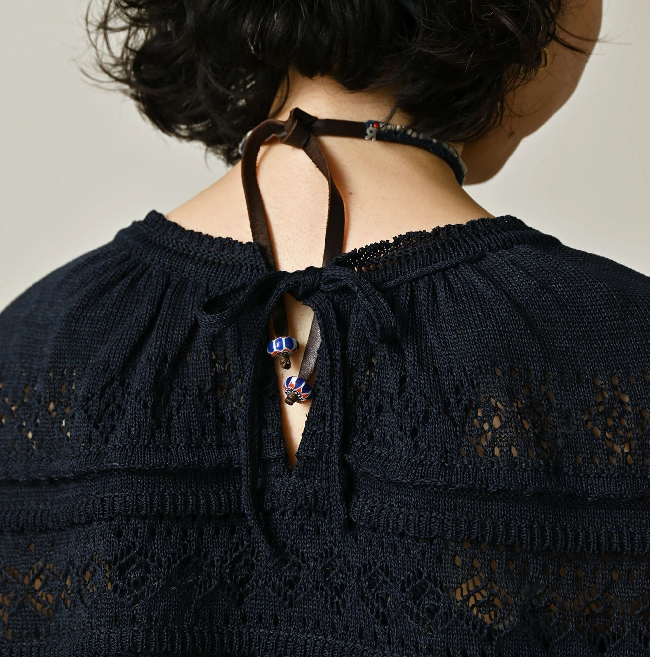 45R Indigo Gima Lace M T-shirt - Image 9