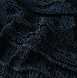 45R Indigo Gima Lace M T-shirt