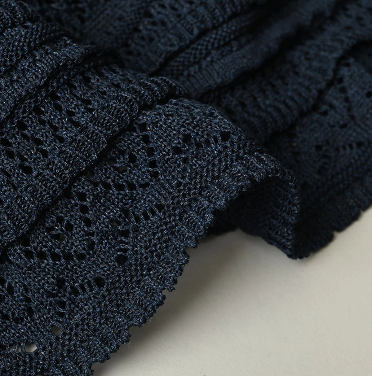 45R Indigo Gima Lace M T-shirt