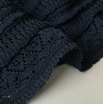 45R Indigo Gima Lace M T-shirt