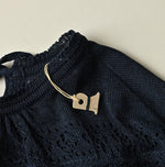 45R Indigo Gima Lace M T-shirt