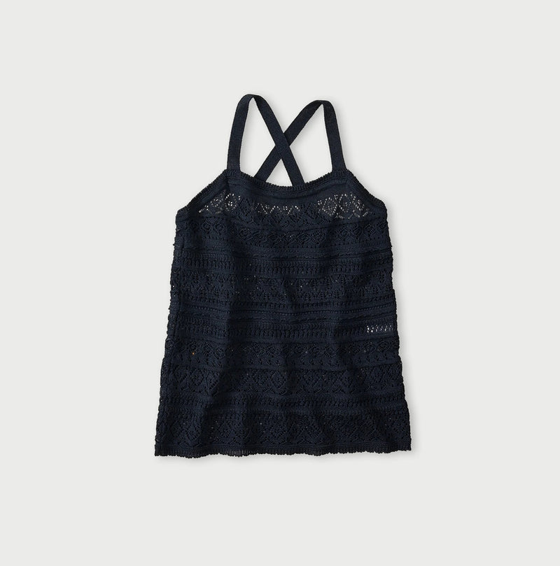 45R Indigo Gima Lace Camisole - Image 1
