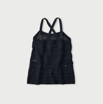 45R Indigo Gima Lace Camisole