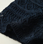 45R Indigo Gima Lace Camisole