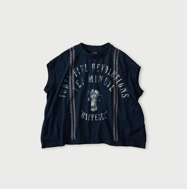 45R Indigo Sack Logo M-camisole