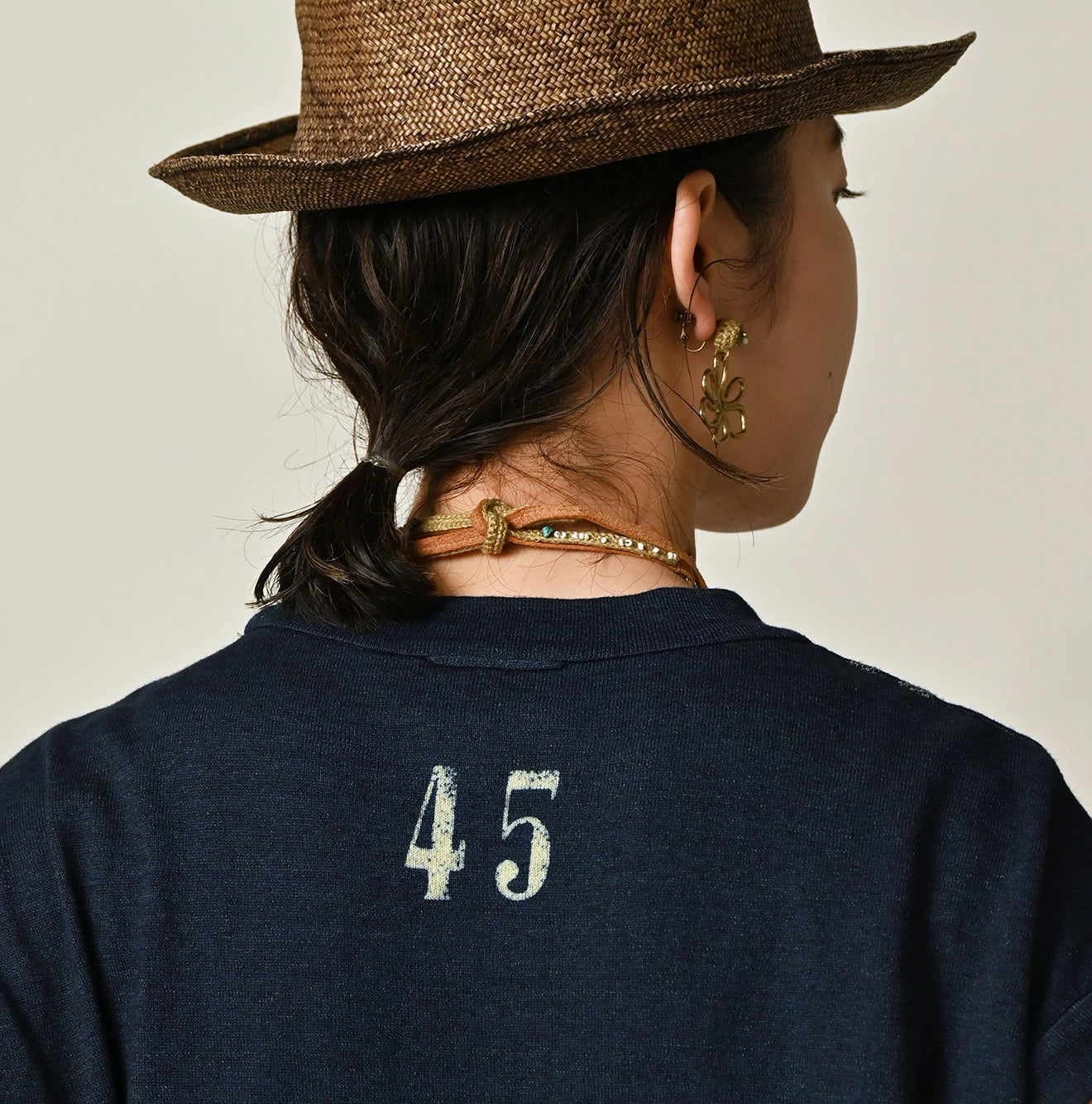 45R Indigo Sack Logo M-camisole - Image 9