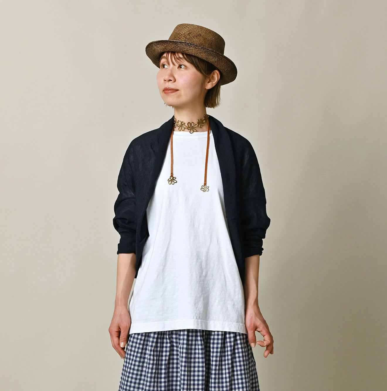 45R Indigo Gima Petit Bolero - Image 3