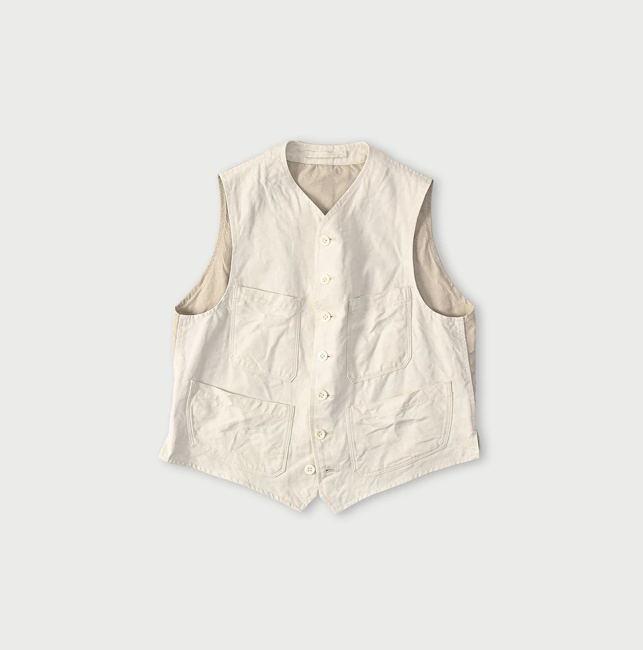 45R Linen 908 Vest - Image 1