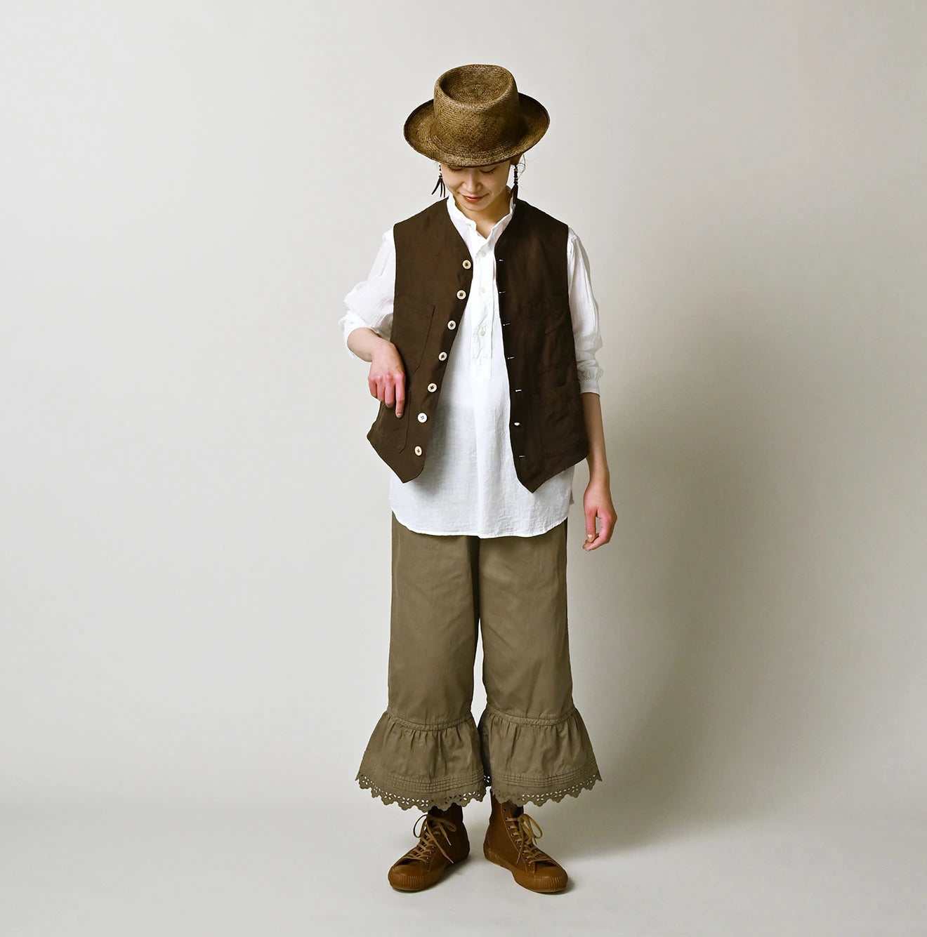 45R Linen 908 Vest - Image 3
