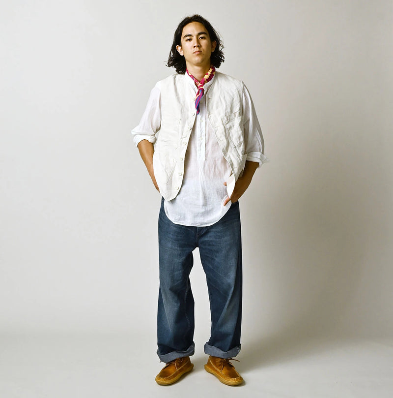 45R Linen 908 Vest - Image 4