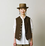 45R Linen 908 Vest