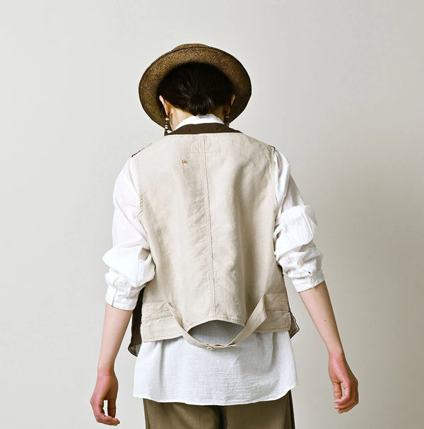 45R Linen 908 Vest
