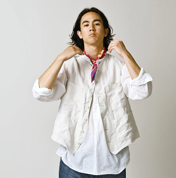 45R Linen 908 Vest