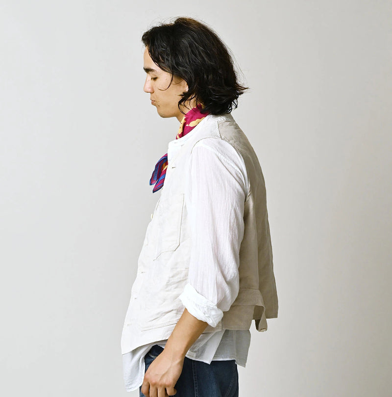 45R Linen 908 Vest - Image 9