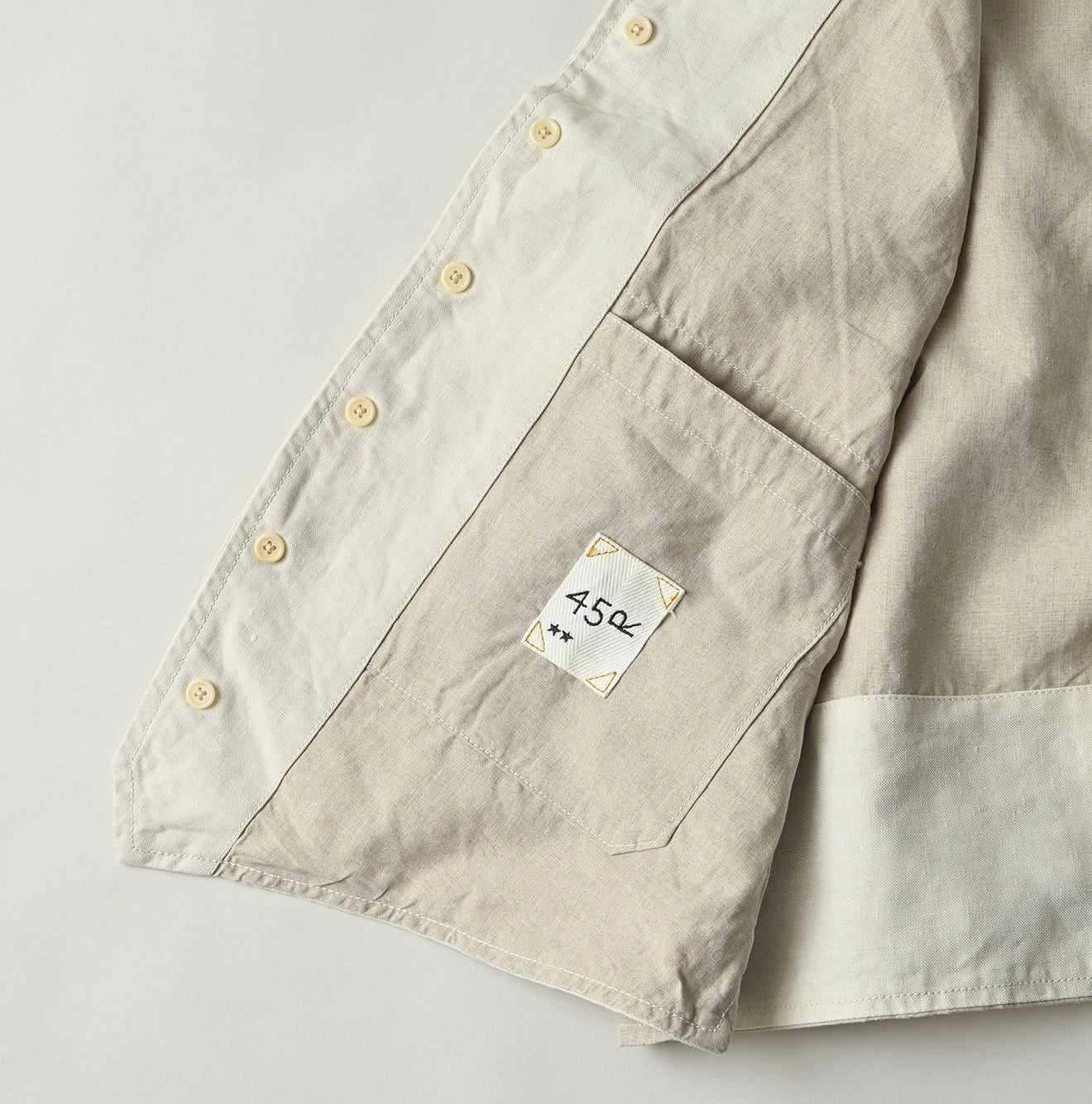 45R Linen 908 Vest