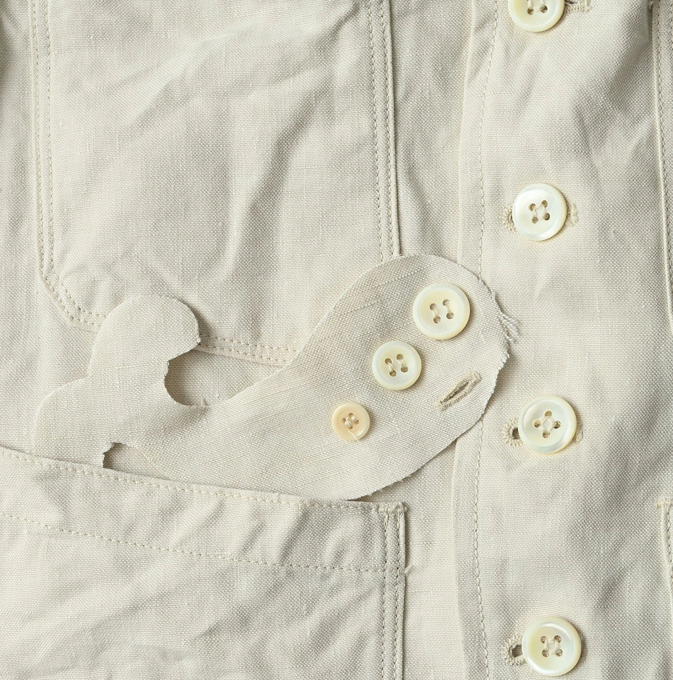 45R Linen 908 Vest