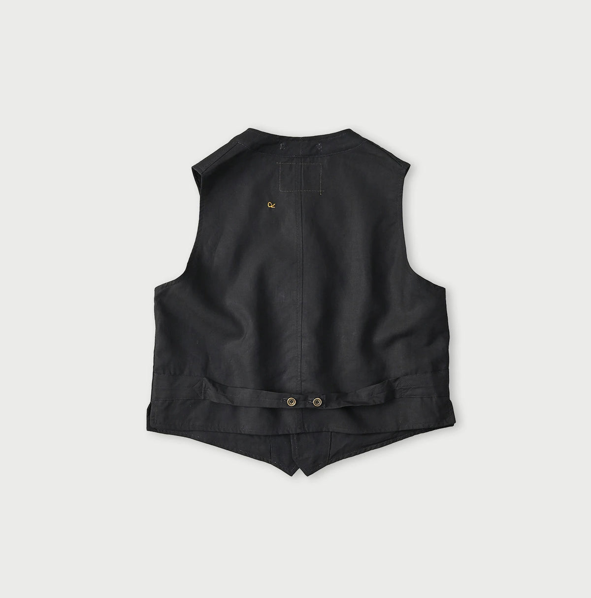 45R Indigo Linen 908 Vest