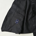 45R Indigo Linen 908 Vest