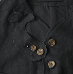 45R Indigo Linen 908 Vest