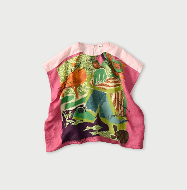 45R Picture Book Bandana Blouse