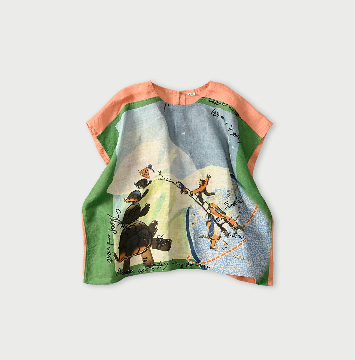 45R Picture Book Bandana Blouse
