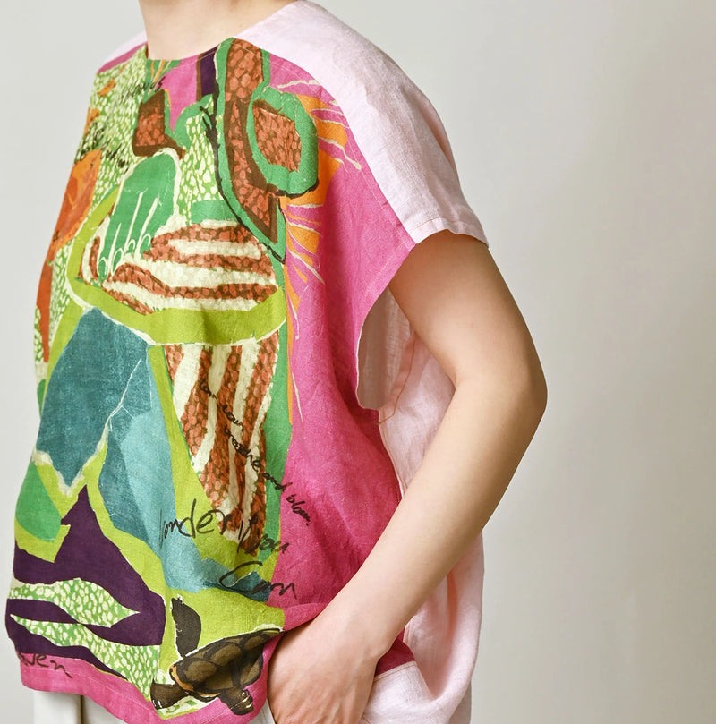 45R Picture Book Bandana Blouse - Image 12
