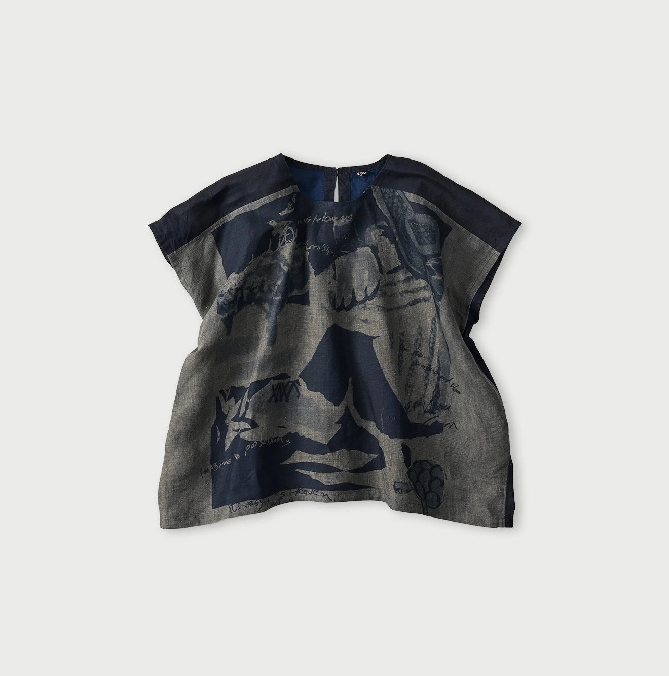 Indigo Picture Book Bandana Blouse - Image 3