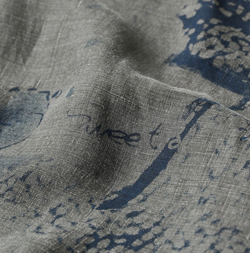 45R Indigo Picture Book Bandana Blouse - Image 18