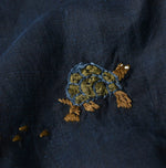 45R Indigo Picture Book Bandana Blouse