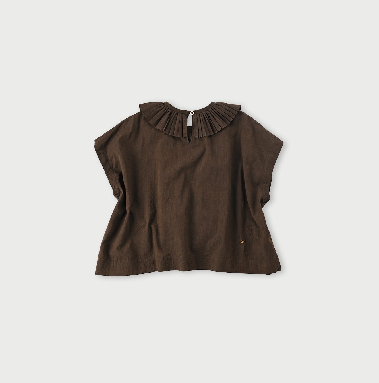 Khadi Pleats Frilled M-camisole