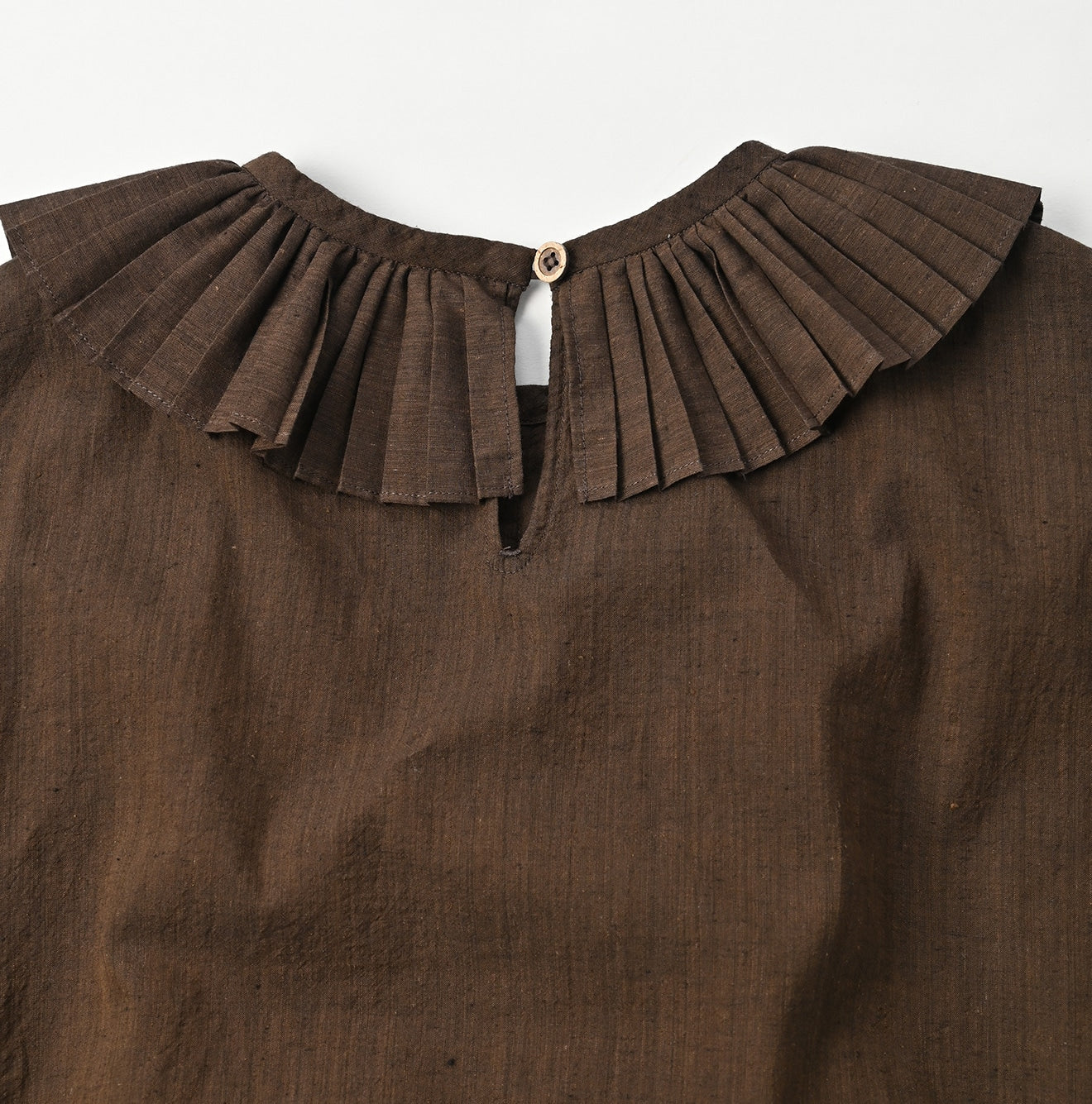 Khadi Pleats Frilled M-camisole